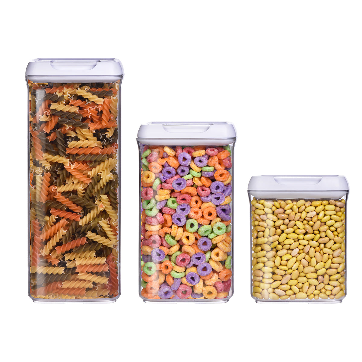 Contenedores Herméticos de Almacenamiento Gourmet Set 3pz.