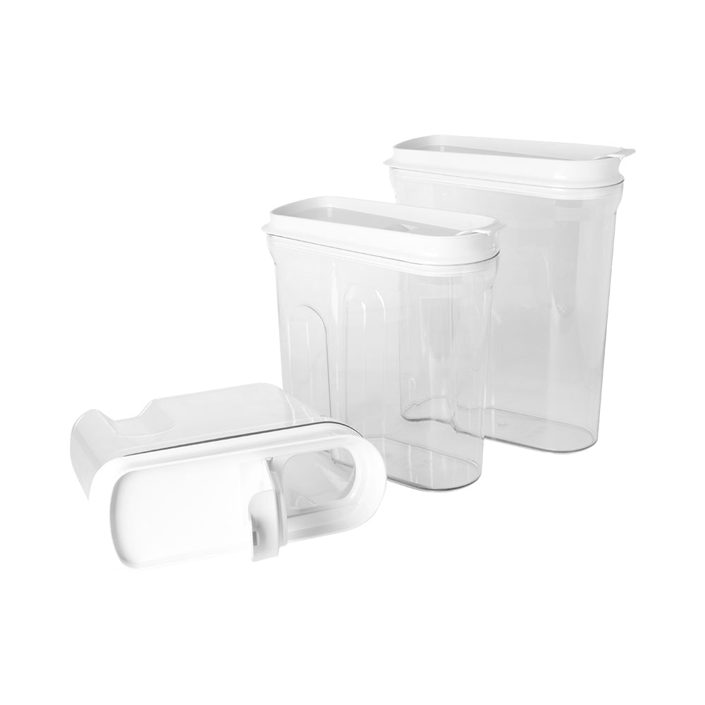 Cereal storega conteniner set de 3 grande