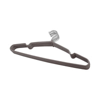 METAL CLOTHES HOOKS WITH PVC COVER - 10 PIECES.