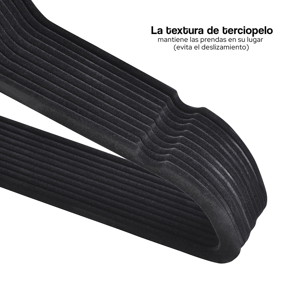 Ganchos Antideslizantes con terciopelo