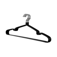 METAL CLOTHES HOOKS WITH PVC COVER - 10 PIECES.