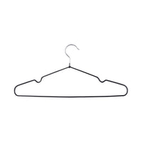 METAL CLOTHES HOOKS WITH PVC COVER - 10 PIECES.