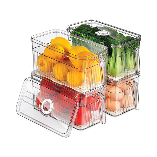 Organizador de refrigerador para alimentos 4pz