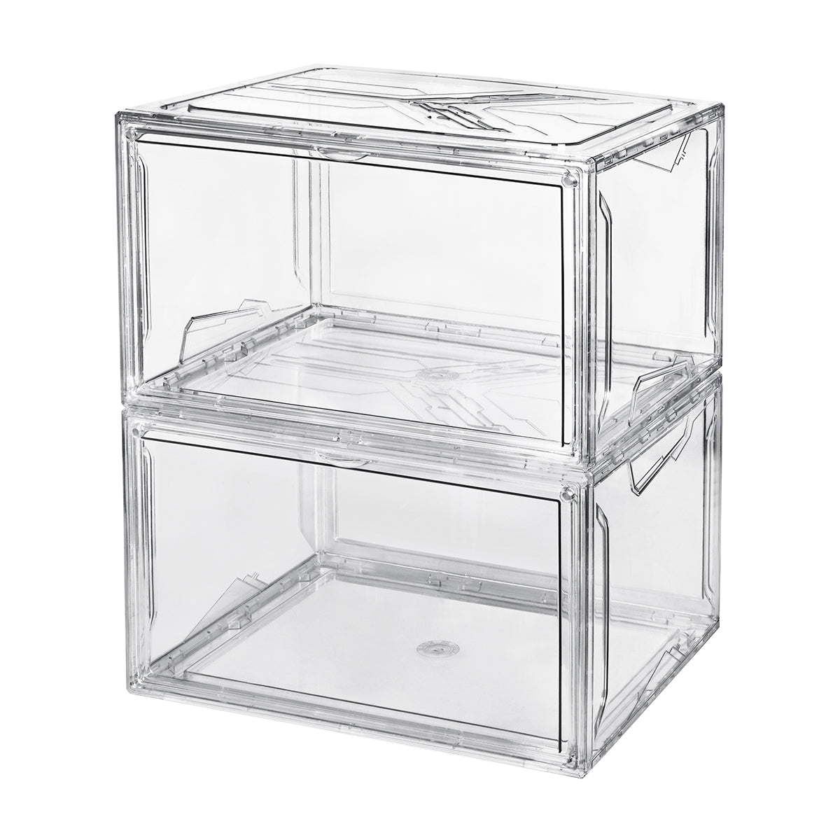 MEGAN STACKABLE SHOE RACK - 2 PIECES.